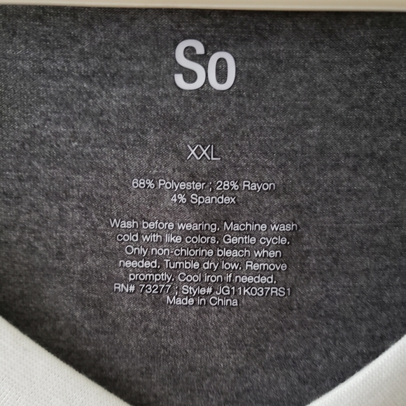 SO Striped Sleeve Tshirt - Picture 5 of 5